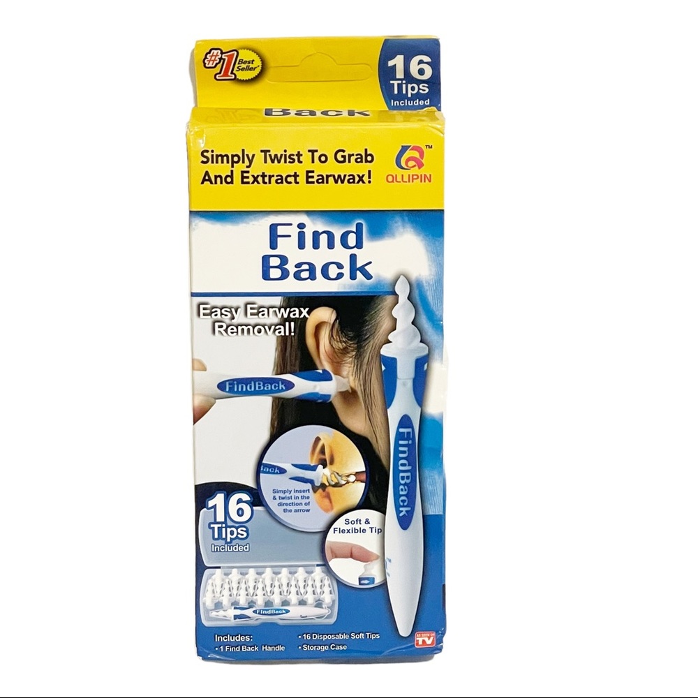 Qllipin‎ Easy Earwax Removal Heath Care As Seen on TV New 16 Tips NWT